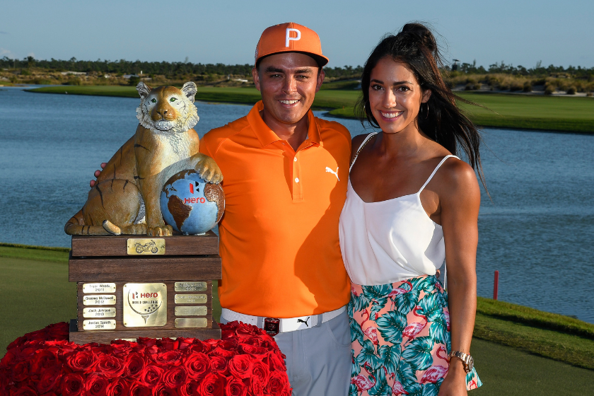 Rickie Fowler Wife Allison Stokkes Pole Vaulting Career Wedding