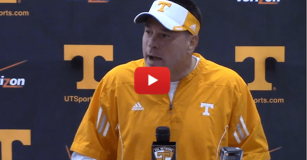 Butch Jones: “You have to be prepared for everything and anything (against Florida).”