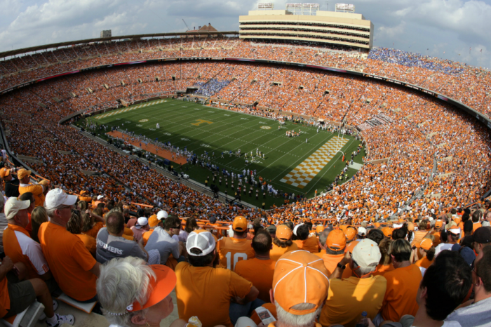 Neyland Stadium currently looks like a scene out of The Walking Dead