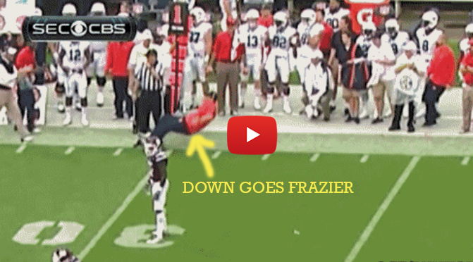 College Football Fails of the Week: Coaches falling, players flopping, awful fakes, and more