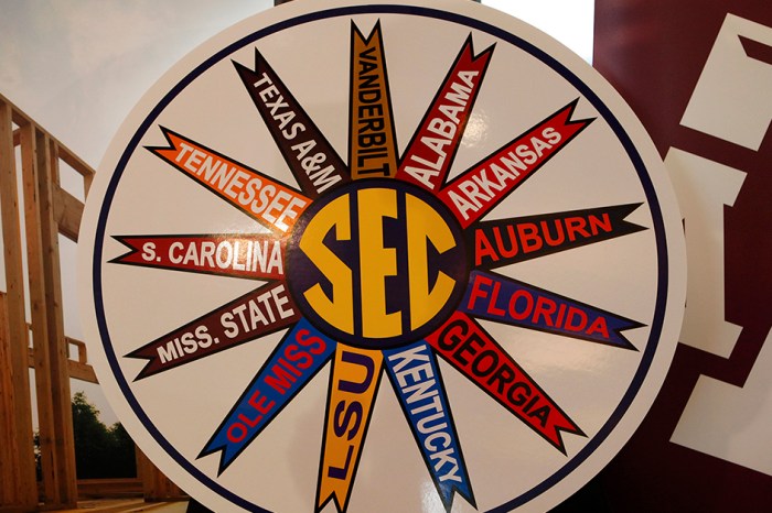 SEC announces cross-division games and bye weeks for the 2015 football season