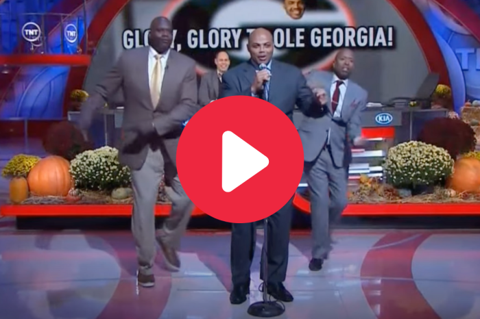 Charles Barkley Singing Georgia’s Fight Song Was Anything But Glorious