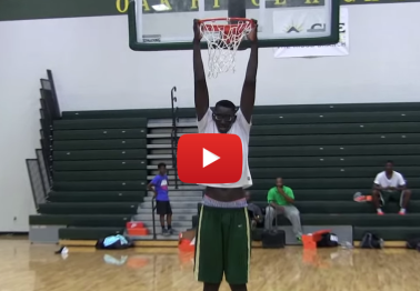 The tallest high school hoops player in the country has just signed to play college ball