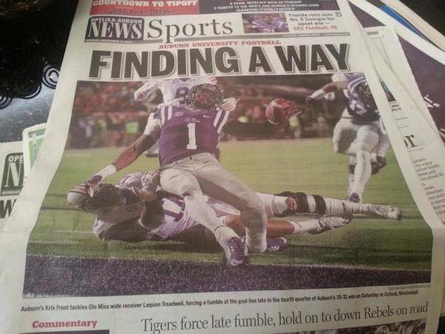 Alabama Newspaper Responds To Criticism After Using A Photo Of Laquon ...