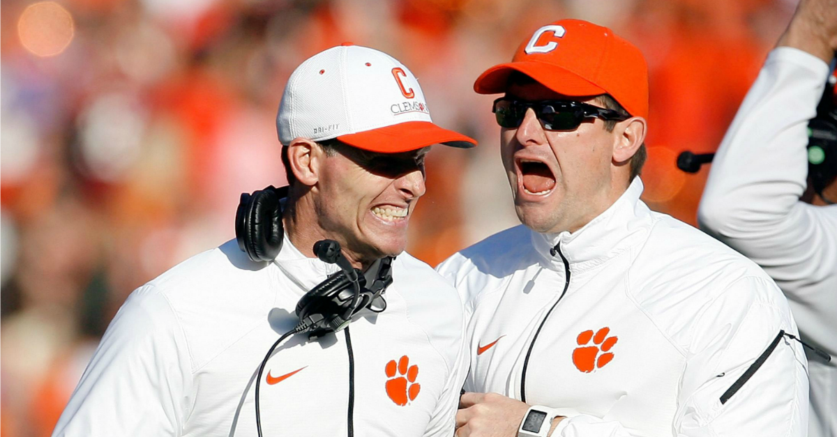 Clemson names offensive coordinator, hint it’s two people Fanbuzz