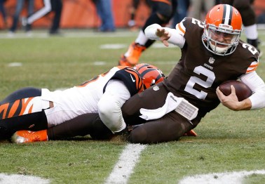 Johnny Manziel's first NFL start was awful, was constantly mocked by Bengals