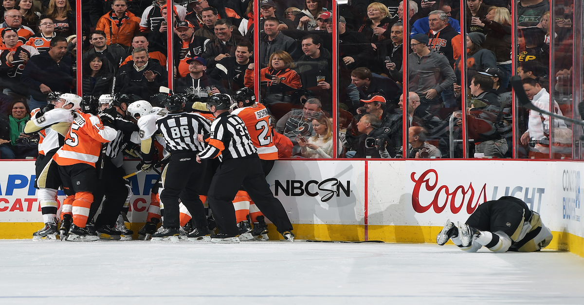 Did Flyers orchestrate “fight night” at local Steakhouse?