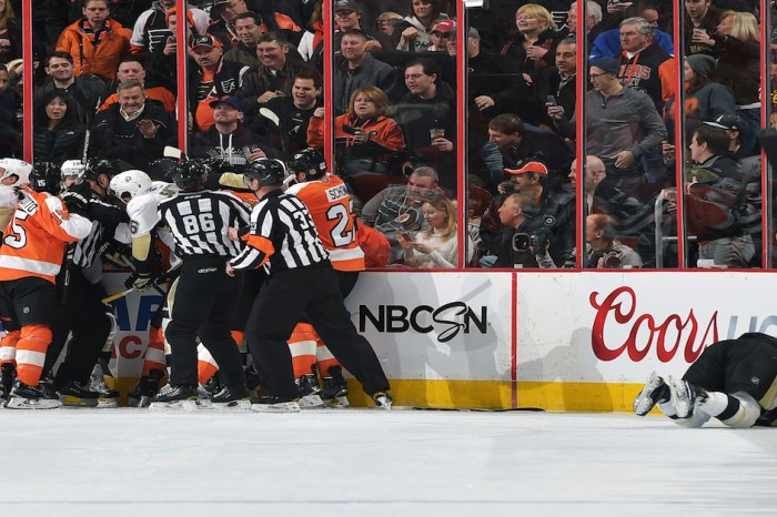 Did Flyers orchestrate “fight night” at local Steakhouse?