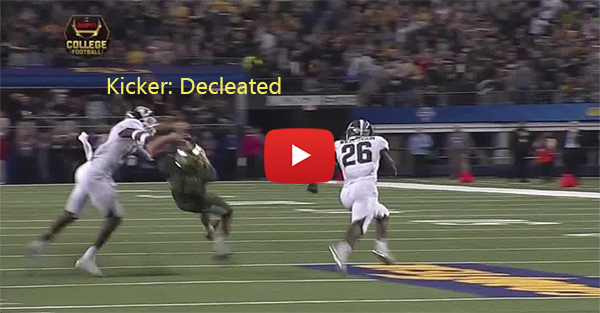 Baylor Kicker Gets Destroyed After Getting His Kicked Blocked By ...