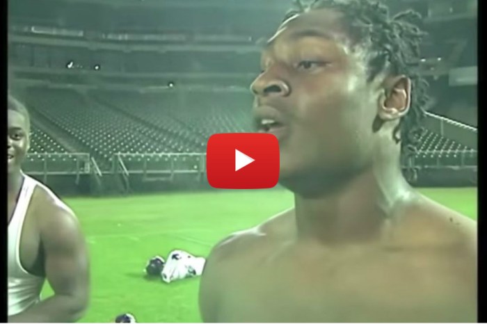 Marshawn Lynch’s High School Interview Even Funnier Than His “Here So I Won’t Get Fined”