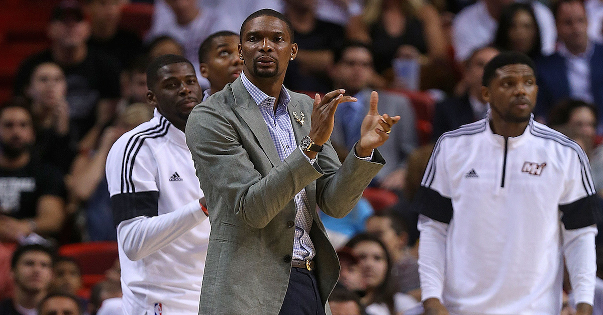 The Miami Heat are reportedly nearing a resolution with injured star Chris Bosh