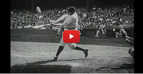Amazing 1920s footage surfaces of Babe Ruth and Ty Cobb starring in very strange instructional video