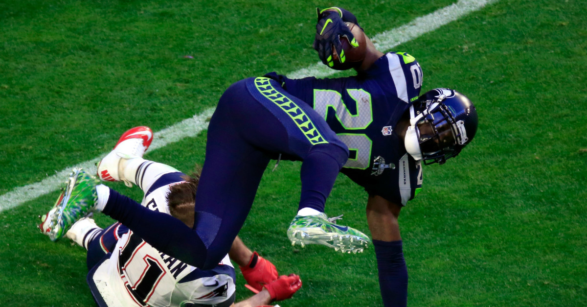 GRAPHIC Jeremy Lane suffered gruesome arm injury in Super Bowl Fanbuzz