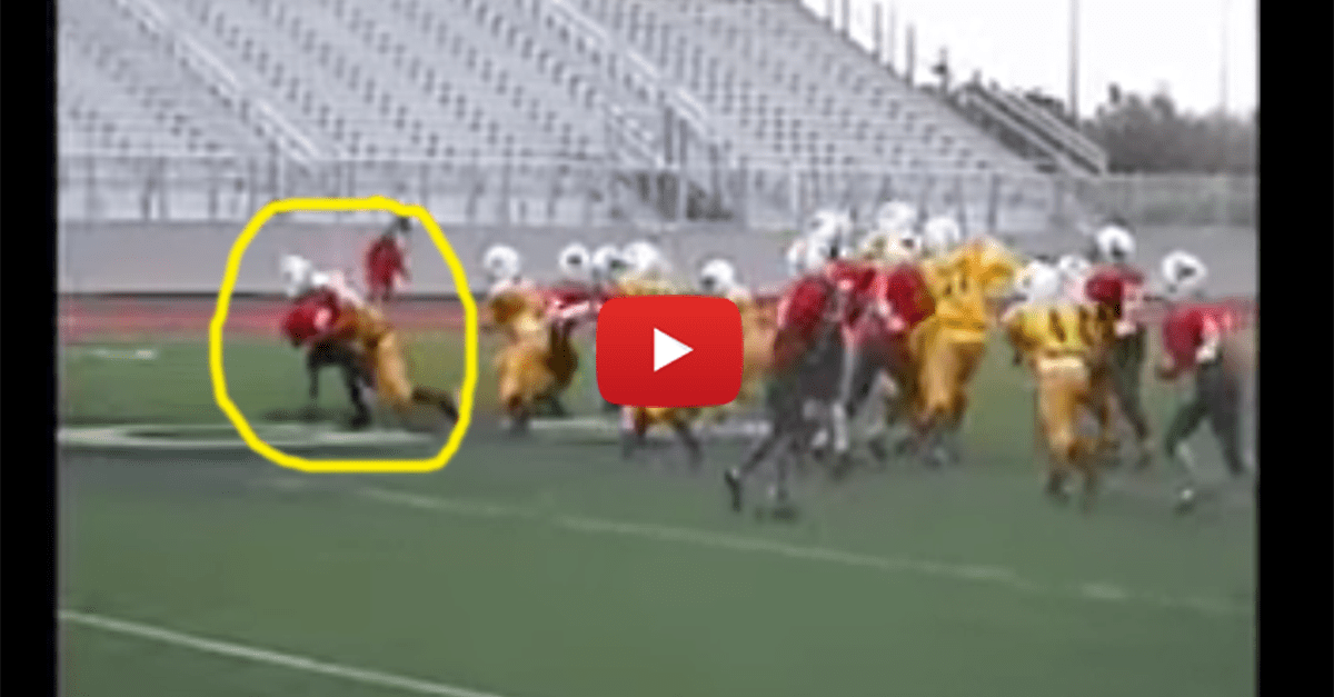Watch 5-star QB Kyler Murray destroy a kid as a safety in pee wee ball