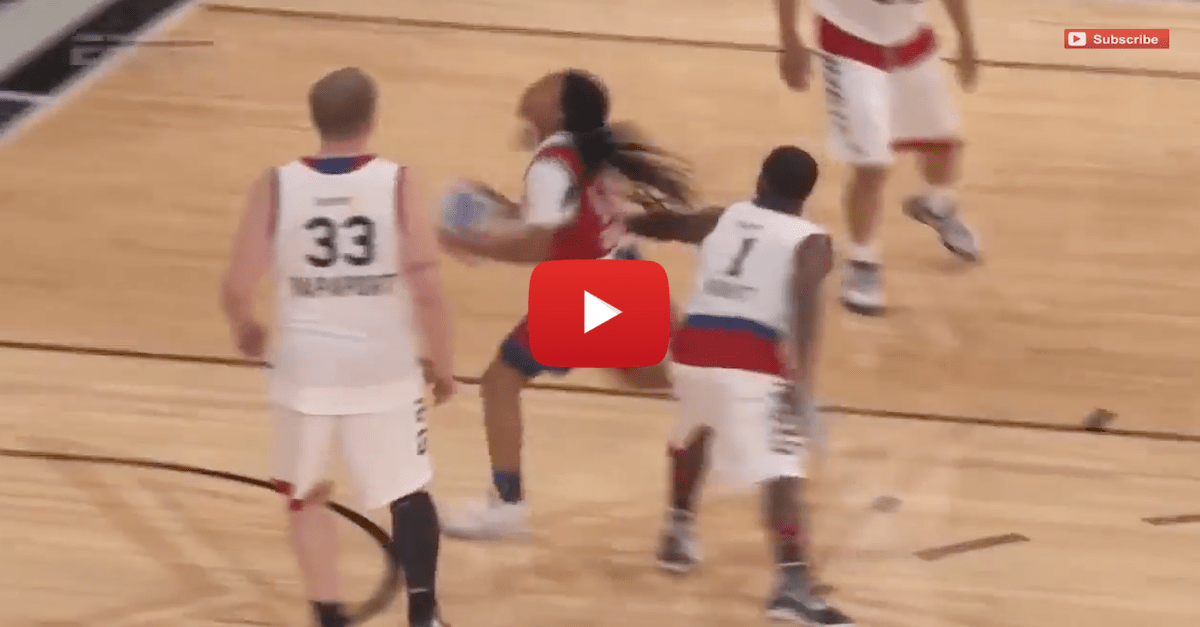 Mo’ne Davis puts Kevin Hart in the spin cycle in Celebrity All-Star Game