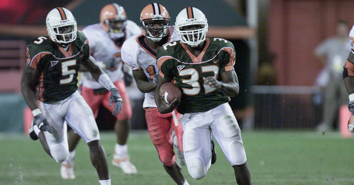 Why the 2001 Miami Hurricanes are the Greatest NCAA Team Ever - FanBuzz