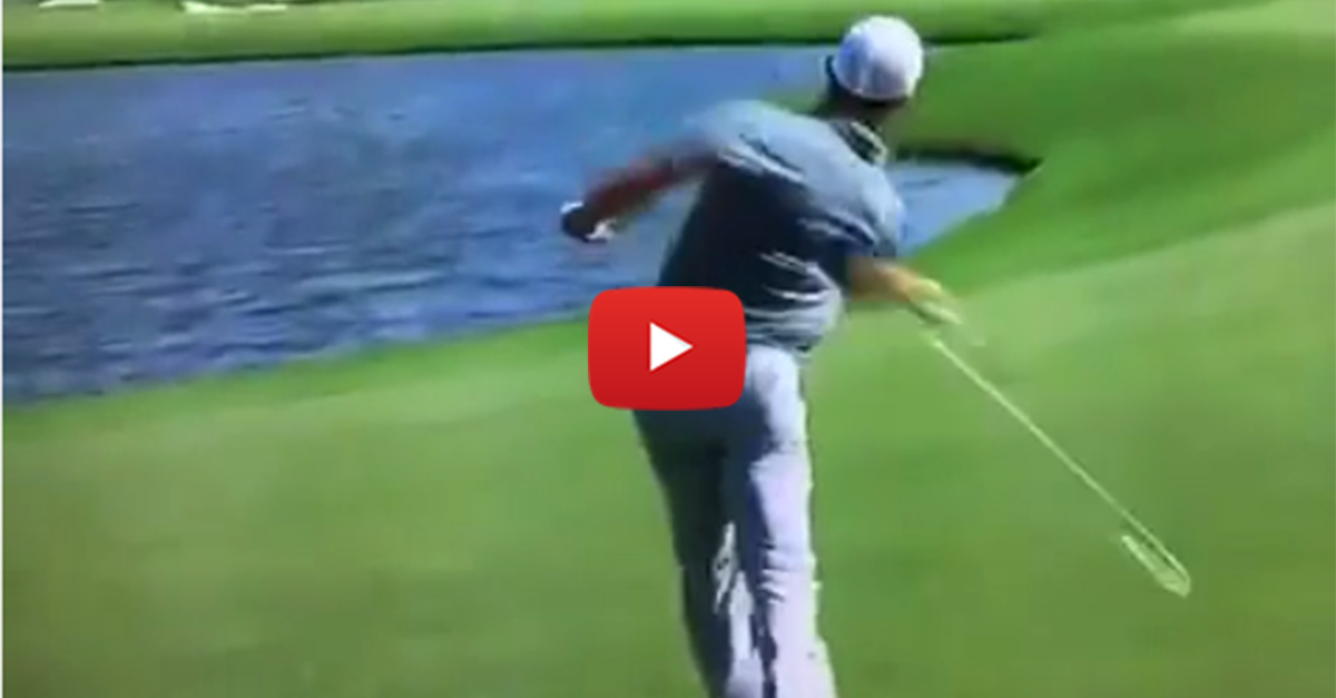 Rory McIlroy Gets Angry And Throws His Club In The Lake | Fanbuzz