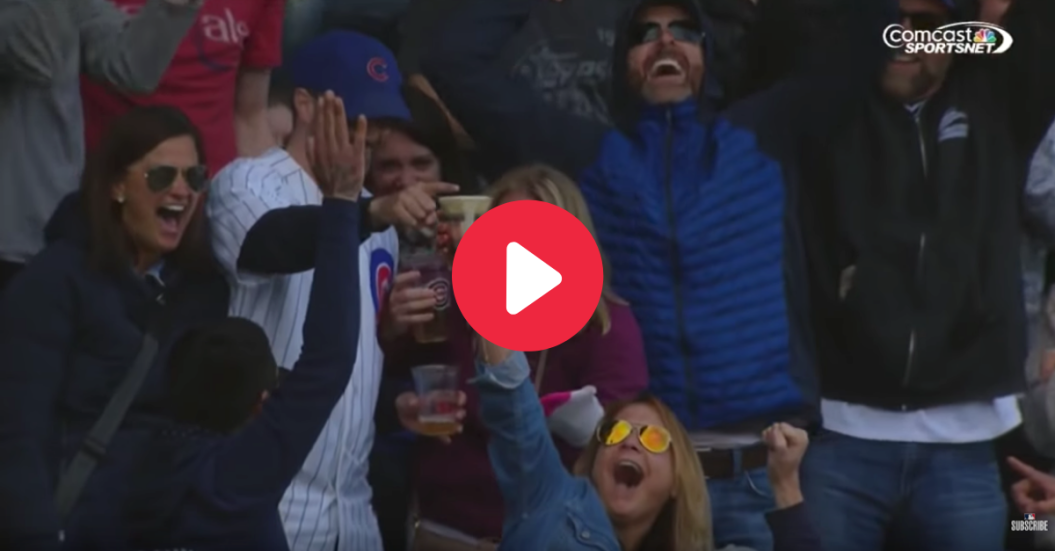 Fan Catches Foul Ball with Beer
