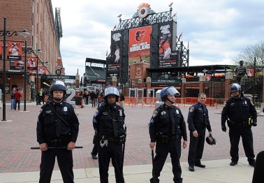 The Orioles will play the White Sox in a game closed to the public due to Baltimore protests