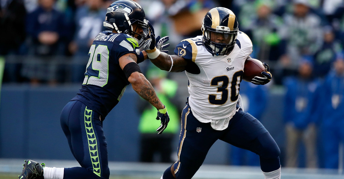 Rams RB Zac Stacy requests trade after team drafts Todd Gurley