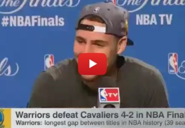 Klay Thompson throws shade at LeBron James in postgame presser