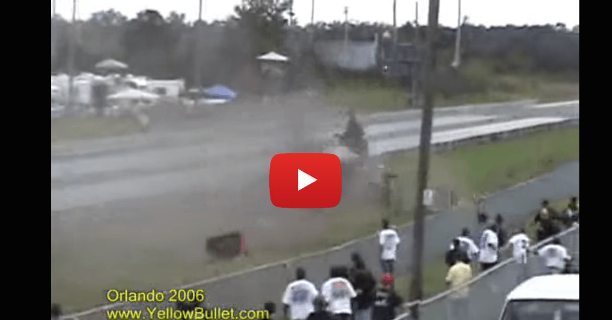 Drag Racer Surviving This Horrific Crash Proves Miracles Exist - FanBuzz