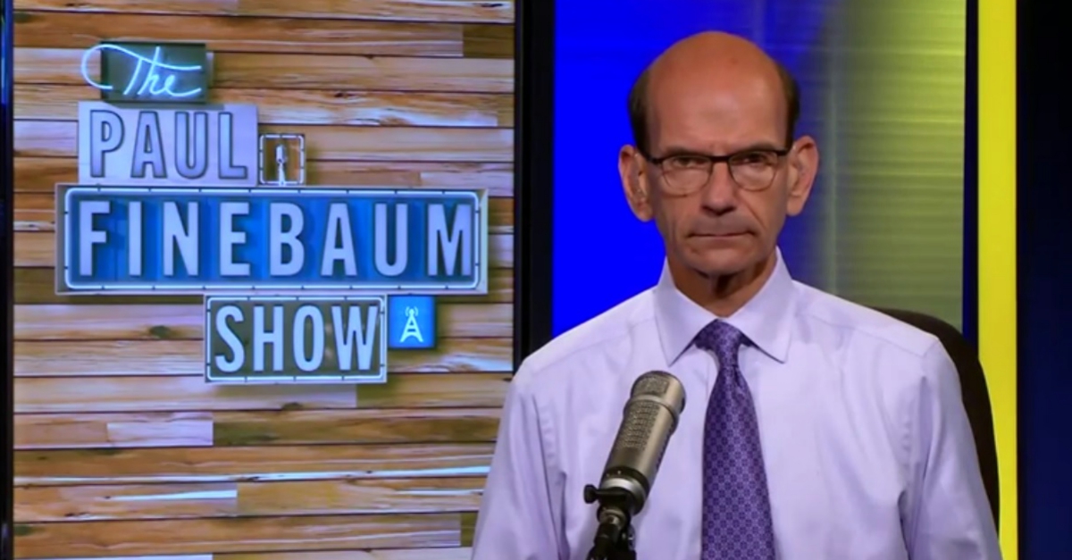 Paul Finebaum Lands One Final Haymaker To Clemson's "intoxicated Fan ...