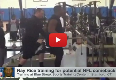 Ray Rice is getting support from the most unlikely source