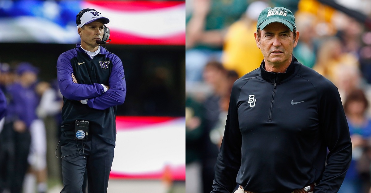 Washington’s Chris Peterson calls Art Briles a liar after Baylor player convicted of sexual assault