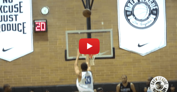 James Harden and Klay Thompson go for a shootout in the Drew League
