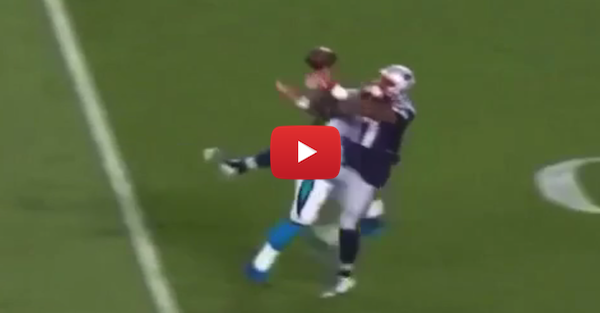 Charles Tillman outmuscles Aaron Dobson to intercept Tom Brady