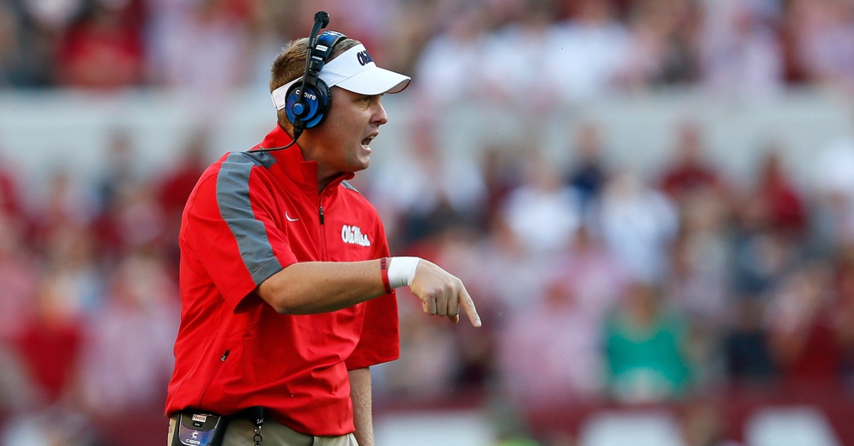 Controversial former head coach Hugh Freeze has reportedly interviewed to coach on Nick Saban’s staff