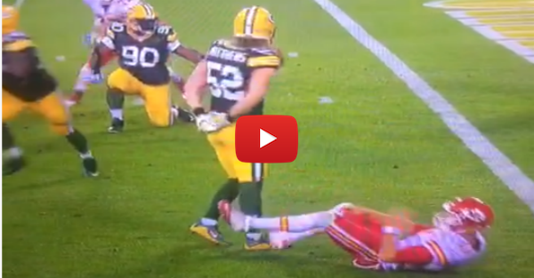 This Packers linebacker shows how to get away with roughing the passer — pay attention Suh