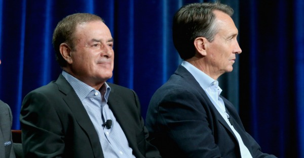 Al Michaels helped people win a ton of money Sunday night thanks to this
