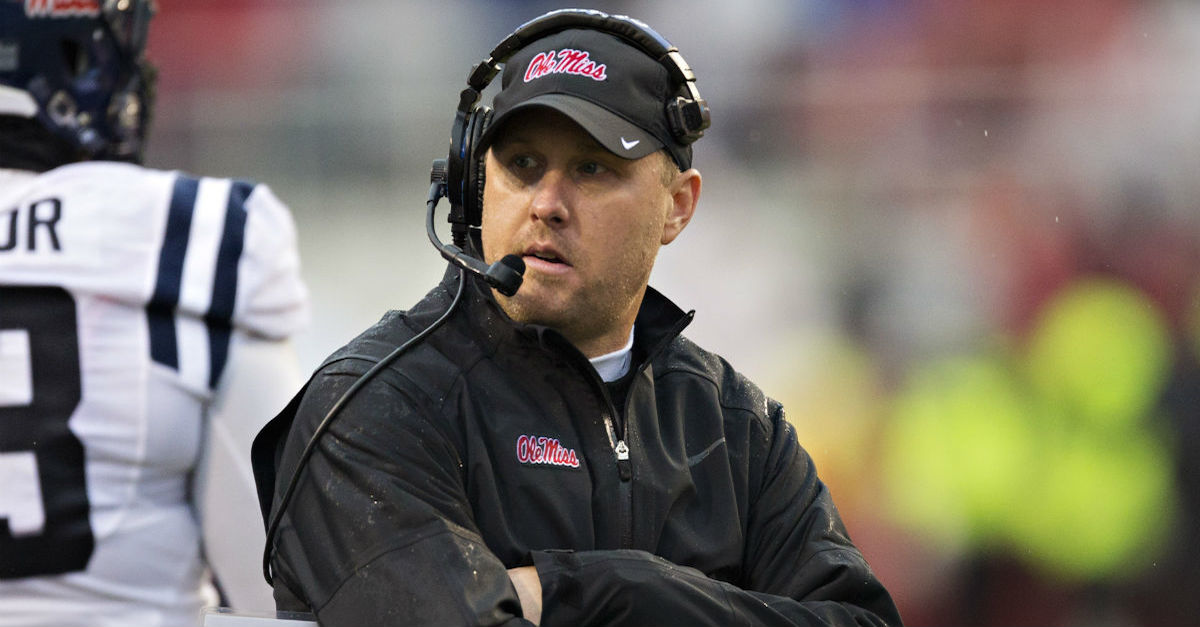 Another unreal twist emerges in Houston Nutt’s takedown of Ole Miss, Hugh Freeze
