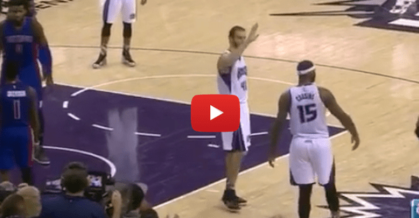 Kosta Koufos was left hanging on a high-five, but he knows how to fix that