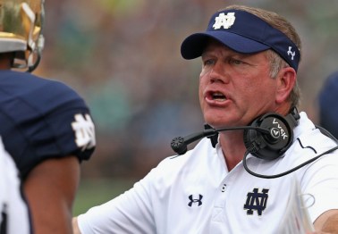 Notre Dame's Brian Kelly throws one of his players under the bus after N.C. State loss