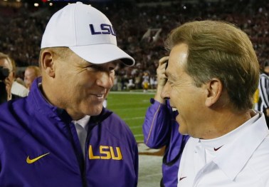 Les Miles just left a cryptic message about his future for the 2017 season
