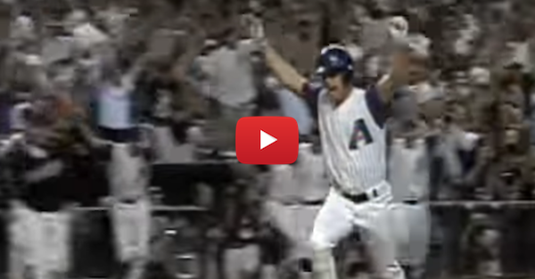 Watch the 14th anniversary of Luis Gonzalez game-winning hit in