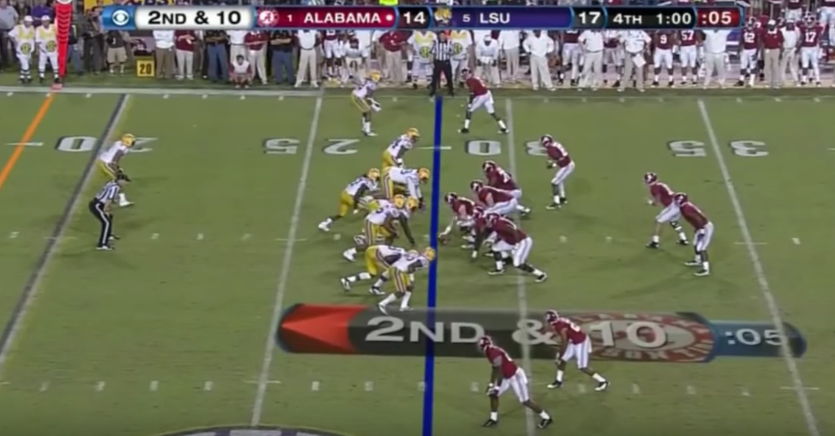 Relive this classic Alabama-LSU moment as called by Eli Gold