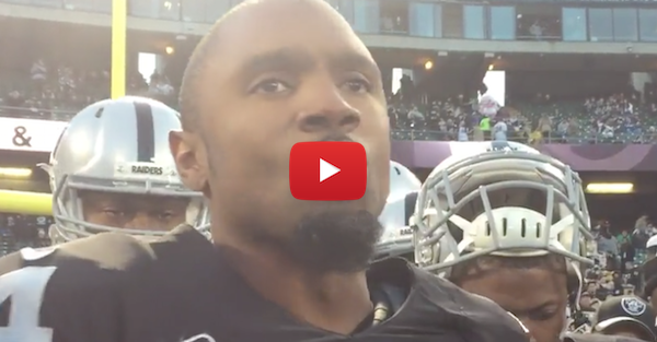 Charles Woodson’s final speech before his last Raiders’ home game is about as epic as you’d expect