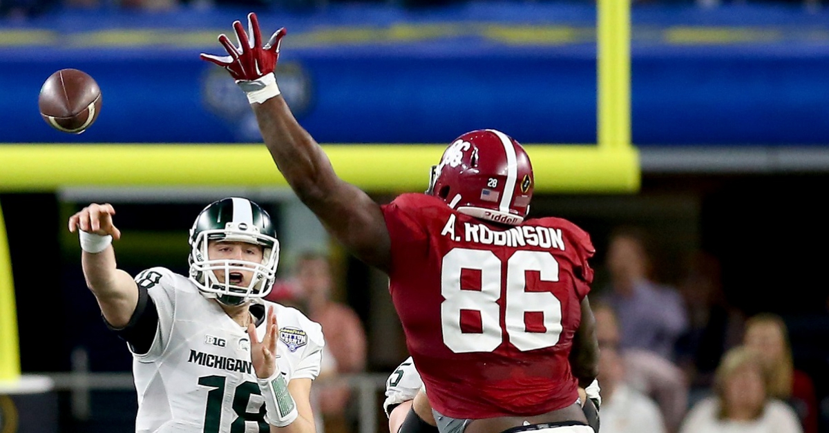 Alabama DT A’Shawn Robinson declares for the NFL Draft