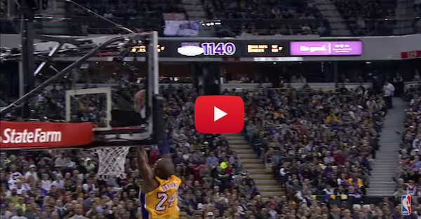 Kobe Bryant Shows Off The Hops For This Alley Oop Fanbuzz 0382