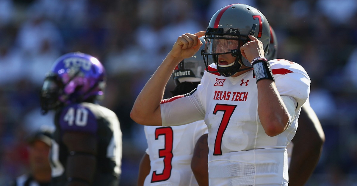 Former Texas Tech QB Davis Webb to transfer to Cal