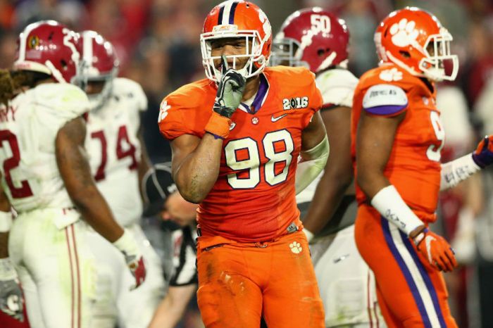 Clemson’s Kevin Dodd might have the hottest NFL Draft stock this year