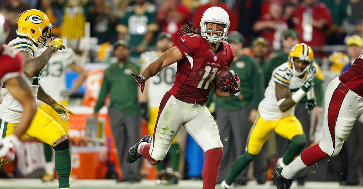 Larry Fitzgerald was fined $23,152 for an illegal blindside block vs the Packers