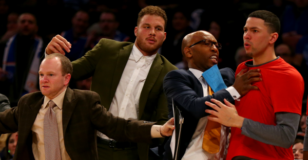 Report: Blake Griffin broke his hand after he punched a Clippers employee  twice