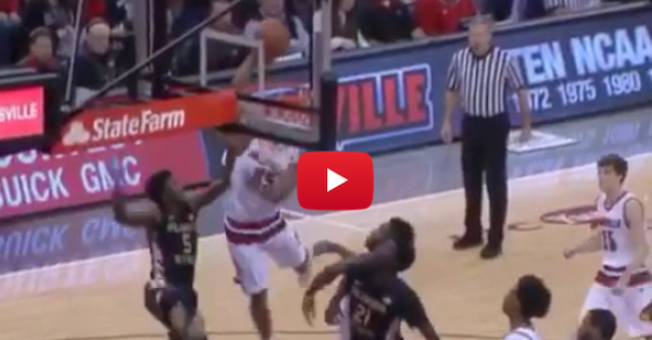 Louisville’s Donovan Mitchell soars for unreal putback