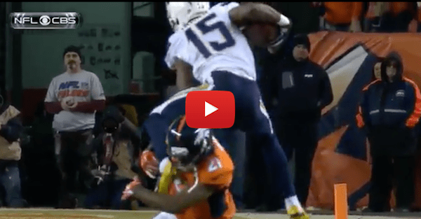 This Chargers wideout shows why you should never hurdle in the NFL