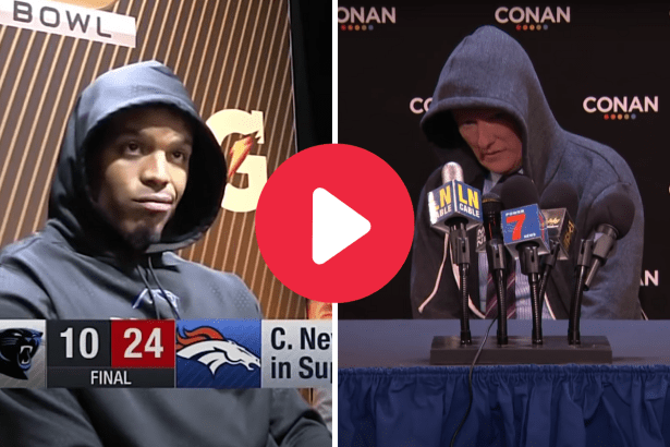 Conan O’Brien’s Impression of Cam Newton Was Hilariously Spot-On